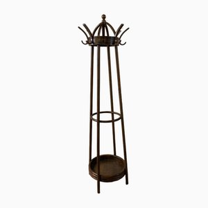 Beech and Walnut Coat and Umbrella Rack from Gebrüder Thonet Vienna GMBH-NUO-1784142