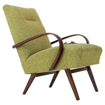 Beech Armchair attributed to Jaroslav Smidek for Ton, Czechoslovakia, 1960s-TZ-1384751