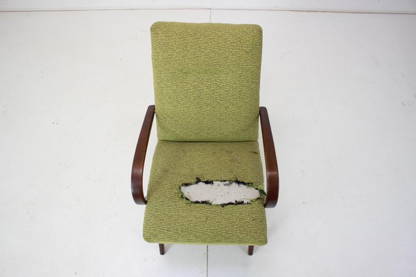 Beech Armchair attributed to Jaroslav Smidek for Ton, Czechoslovakia, 1960s-TZ-1384751