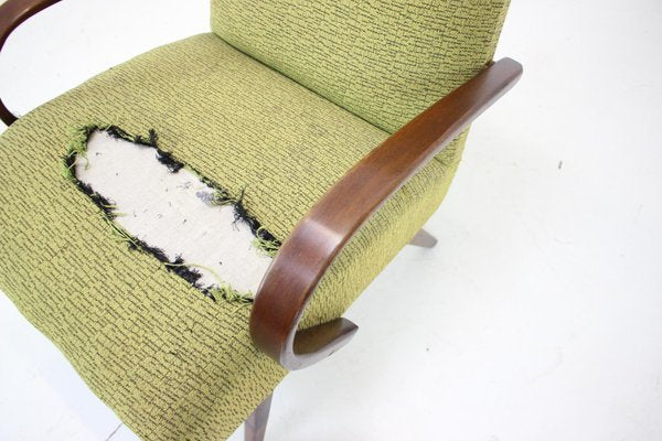 Beech Armchair attributed to Jaroslav Smidek for Ton, Czechoslovakia, 1960s-TZ-1384751