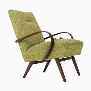 Beech Armchair attributed to Jaroslav Smidek for Ton, Czechoslovakia, 1960s-TZ-1384751