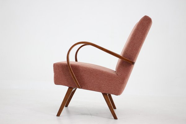 Beech Armchair by Jaroslav Smidek for Ton, Czechoslovakia, 1960s-TZ-1335716