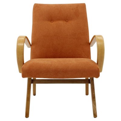 Beech Armchair, Czechoslovakia, 1960s-TZ-844077