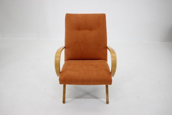 Beech Armchair, Czechoslovakia, 1960s-TZ-844077