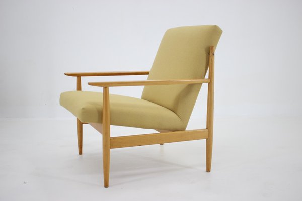 Beech Armchair, Czechoslovakia, 1960s-TZ-996006