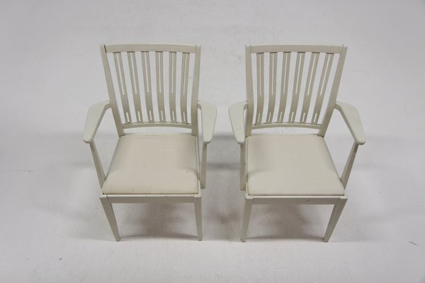 Beech Armchairs, Denmark, 1960, Set of 2-GEK-1183427