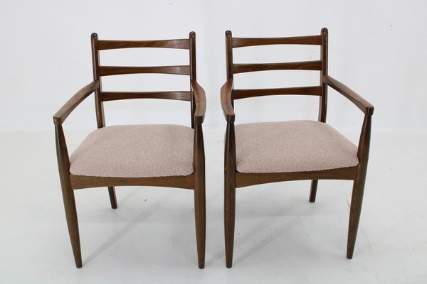 Beech Armchairs, Former Czechoslovkia, Set of 2-TZ-1789488