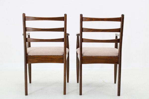 Beech Armchairs, Former Czechoslovkia, Set of 2-TZ-1789488