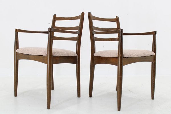 Beech Armchairs, Former Czechoslovkia, Set of 2-TZ-1789488