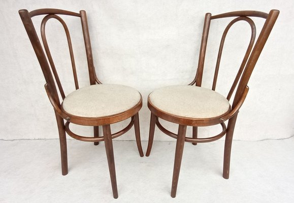 Beech Bentwood Chairs from Tatra, 1960s, Set of 2-VIC-1816033