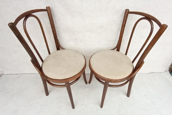 Beech Bentwood Chairs from Tatra, 1960s, Set of 2-VIC-1816033