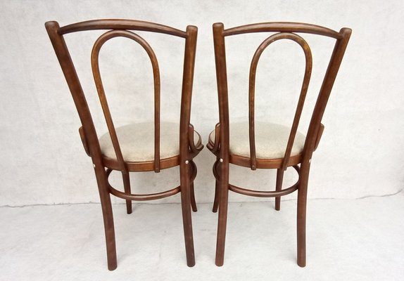 Beech Bentwood Chairs from Tatra, 1960s, Set of 4-VIC-1816031