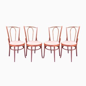 Beech Bentwood Chairs from Tatra, 1960s, Set of 4-VIC-1816031