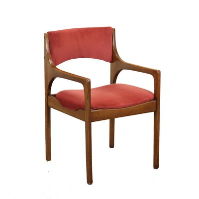 Beech Chair with Armrests, 1960s-VMM-1292313