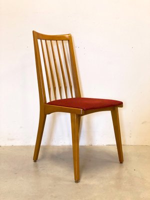 Beech Chairs, 1960s, Set of 4-NPC-1229204