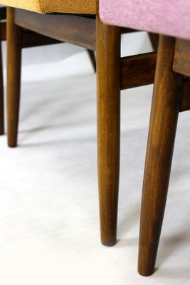 Beech Chairs from Zamojskie Fabryki Mebli, 1960s, Set of 4-WVS-1328219