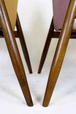 Beech Chairs from Zamojskie Fabryki Mebli, 1960s, Set of 4-WVS-1328219