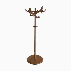 Beech Coat Rack by Soren Nissen & Ebbe Gehl for Aksel Kjersgaard, 1970s-KK-633683