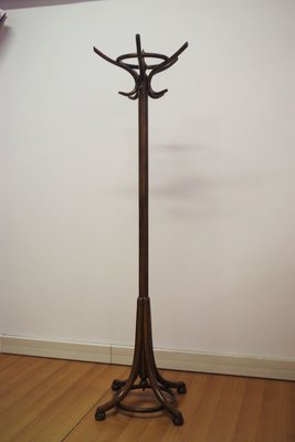 Beech Coat Stand, 1940s-KNM-895636