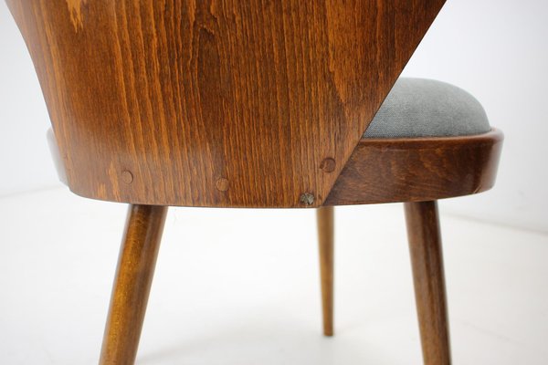 Beech Dining Chair by Oswald Haerdtl, Czechoslovakia, 1960s-TZ-1209637