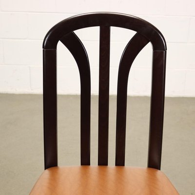 Beech Dining Chairs, 1980s, Set of 4-VMM-1278271