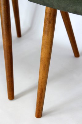 Beech Dining Chairs from Ton, 1960s, Set of 4-WVS-2040971