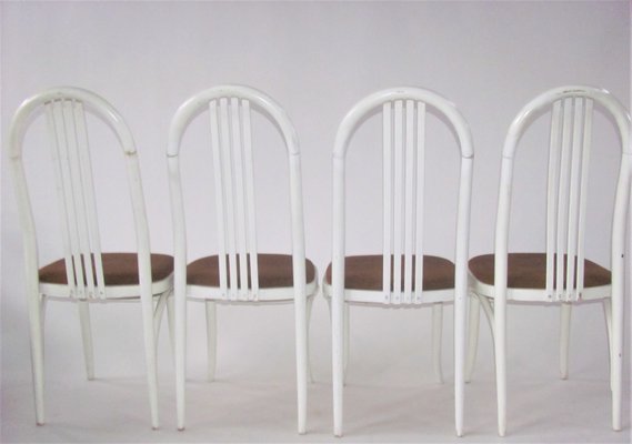 Beech Dining Chairs from Ton, Czechoslovakia, 1970s, Set of 4-ZWG-1289219