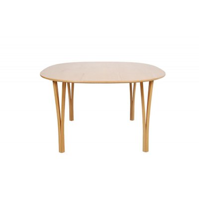 Beech Dining Table by Piet Hein, 1980s-MTD-1807565