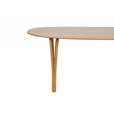 Beech Dining Table by Piet Hein, 1980s-MTD-1807565