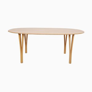 Beech Dining Table by Piet Hein, 1980s-MTD-1807565