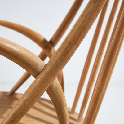 Beech IW3 Rocking Chair by Illum Wikkelsø for Niels Eilersen, 1960s-CI-1813033