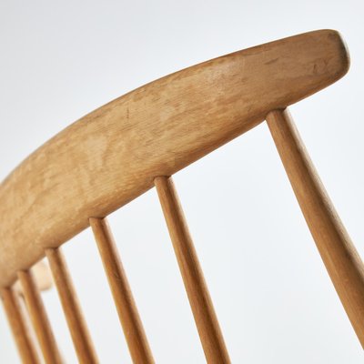 Beech IW3 Rocking Chair by Illum Wikkelsø for Niels Eilersen, 1960s-CI-1813033