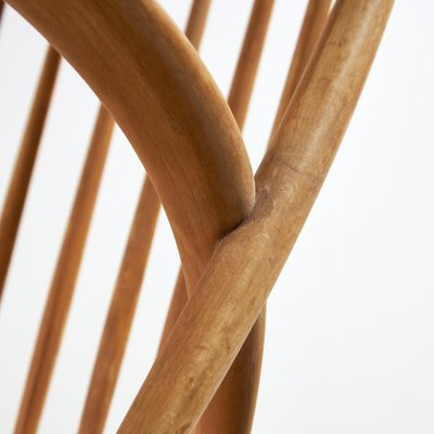 Beech IW3 Rocking Chair by Illum Wikkelsø for Niels Eilersen, 1960s-CI-1813033