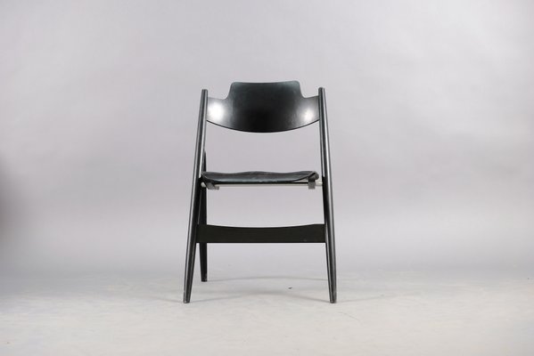 Beech Model SE18 Folding Chair by Egon Eiermann for Wilde+Spieth, 1960s-CIP-638926