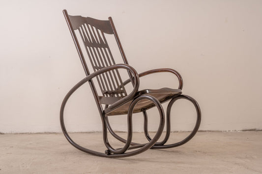 Beech Rocking Chair No. 813 from Jacob & Josef Kohn