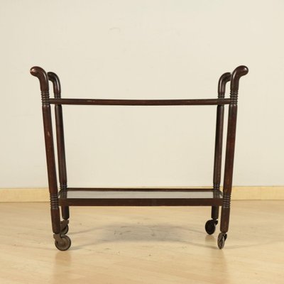 Beech Serving Trolley, Italy, 1940s-1950s-VMM-1310073