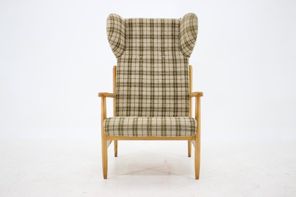 Beech Wing Armchair from ULUV, Czechoslovakia, 1960s-TZ-1172576