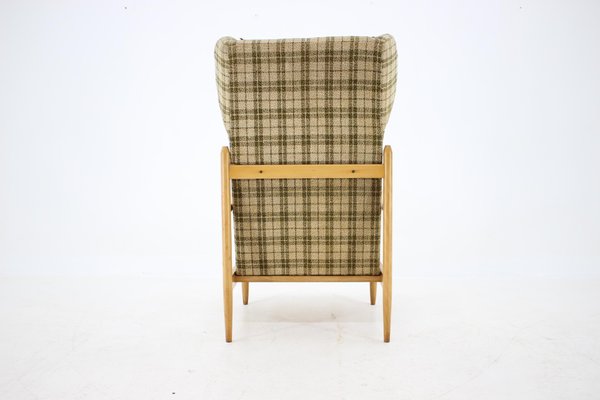 Beech Wing Armchair from ULUV, Czechoslovakia, 1960s-TZ-1172576