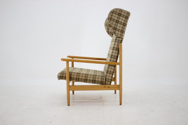 Beech Wing Armchair from ULUV, Czechoslovakia, 1960s-TZ-1172576