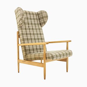 Beech Wing Armchair from ULUV, Czechoslovakia, 1960s-TZ-1172576