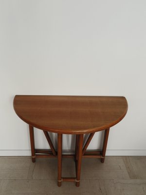 Beech Wood Console, Italy, 1980s-CC-1746410