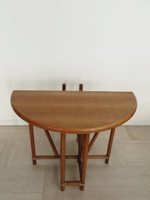 Beech Wood Console, Italy, 1980s-CC-1746410