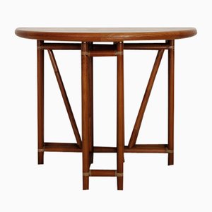 Beech Wood Console, Italy, 1980s-CC-1746410