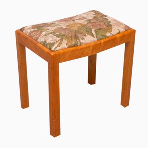 Beech Wood Foot Stool, Dutch, 1950s-GCG-2024695