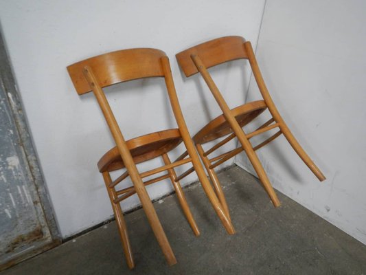 Beechwood Chair, 1950s, Set of 2-WWQ-1361223