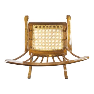 Beechwood Rocking Armchair, 1900s-WFJ-1355073