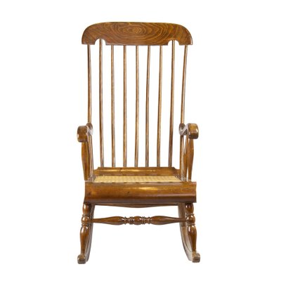 Beechwood Rocking Armchair, 1900s-WFJ-1355073