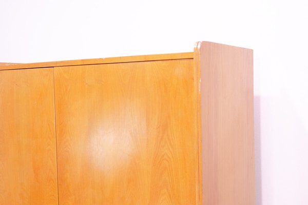 Beechwood Wardrobe by František Jirák for Tatra Nábytok, 1960s-HXT-1820709