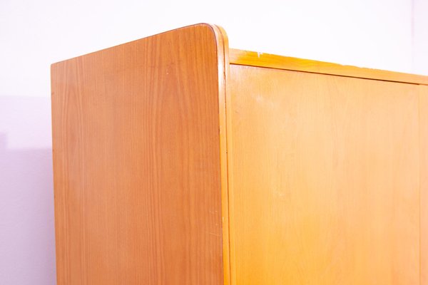 Beechwood Wardrobe by František Jirák for Tatra Nábytok, 1960s-HXT-1820709