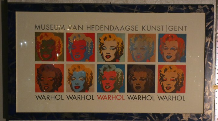 Beeldrecth Amsterdam Exhibition Poster by Andy Warhol for Art Unlimited, 1989-ERB-800149